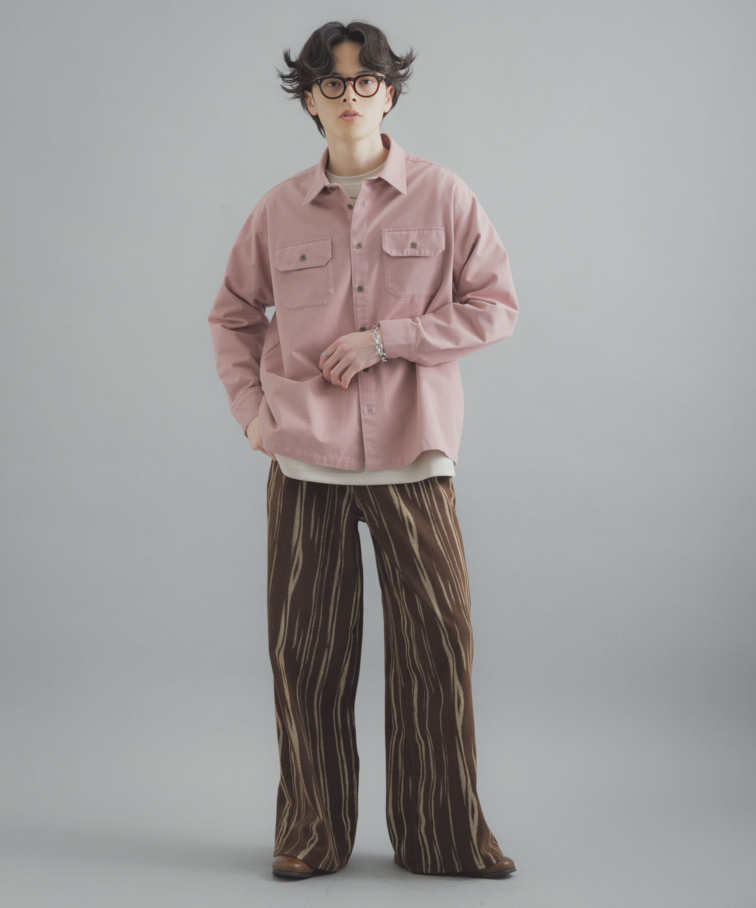 SENSE OF PLACE by URBAN RESEARCH「ダブルポケットカラーデニムシャツ」|シャツ・ブラウス|