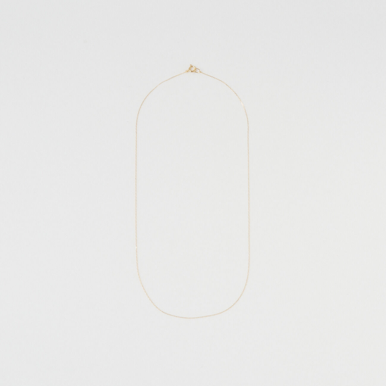  「wePERM String Light Chain Necklace 18k」|ネックレス|ゴールド