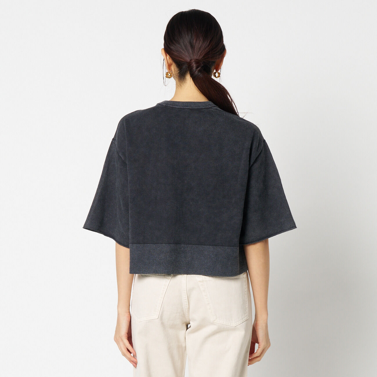 HELIOPOLE「HELIOPOLE FADE RIB KNIT PULLOVER」|ニット・セーター|