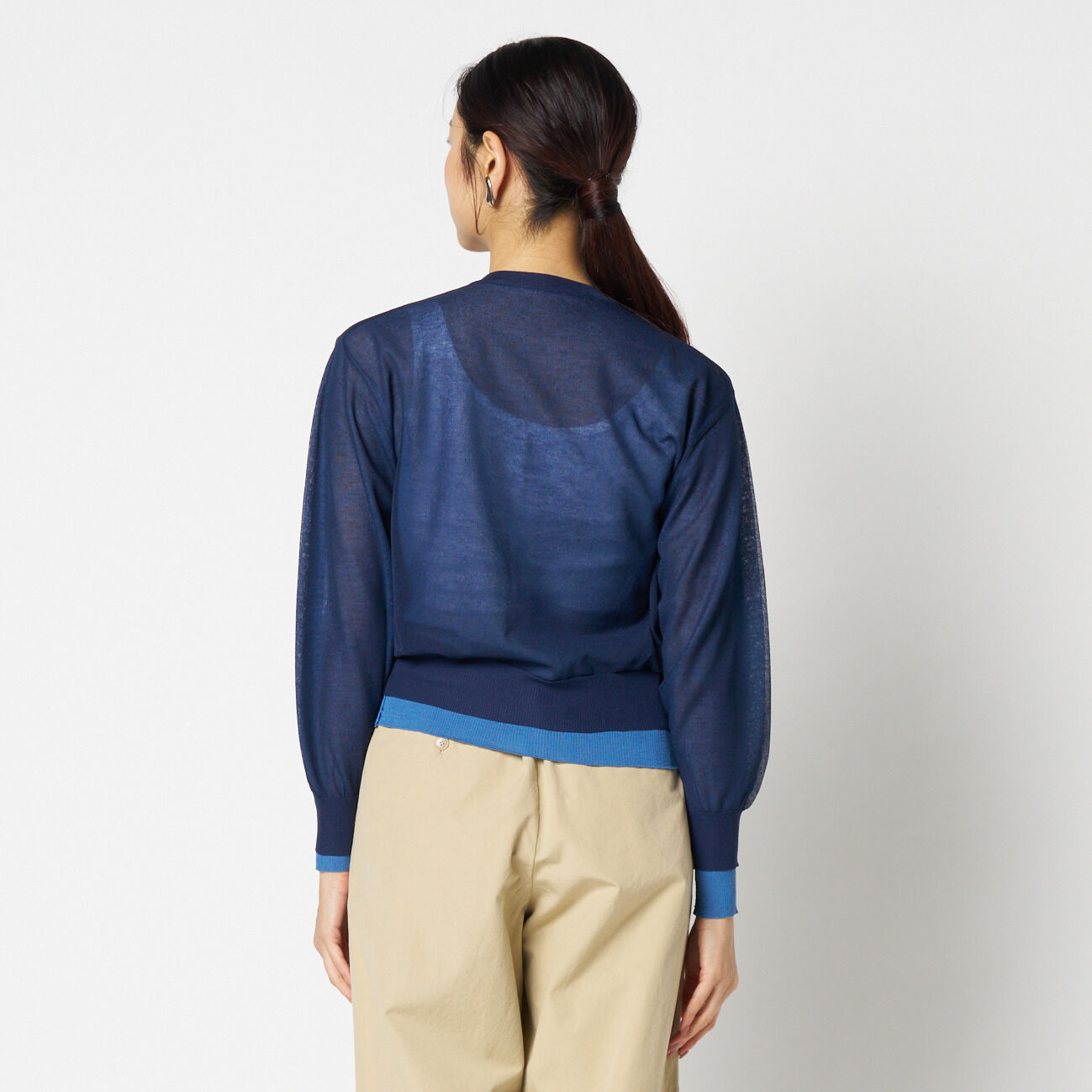 HELIOPOLE「HELIOPOLE LAYERED KNIT REVERSIBLE GARDIGAN」|ニット・セーター|