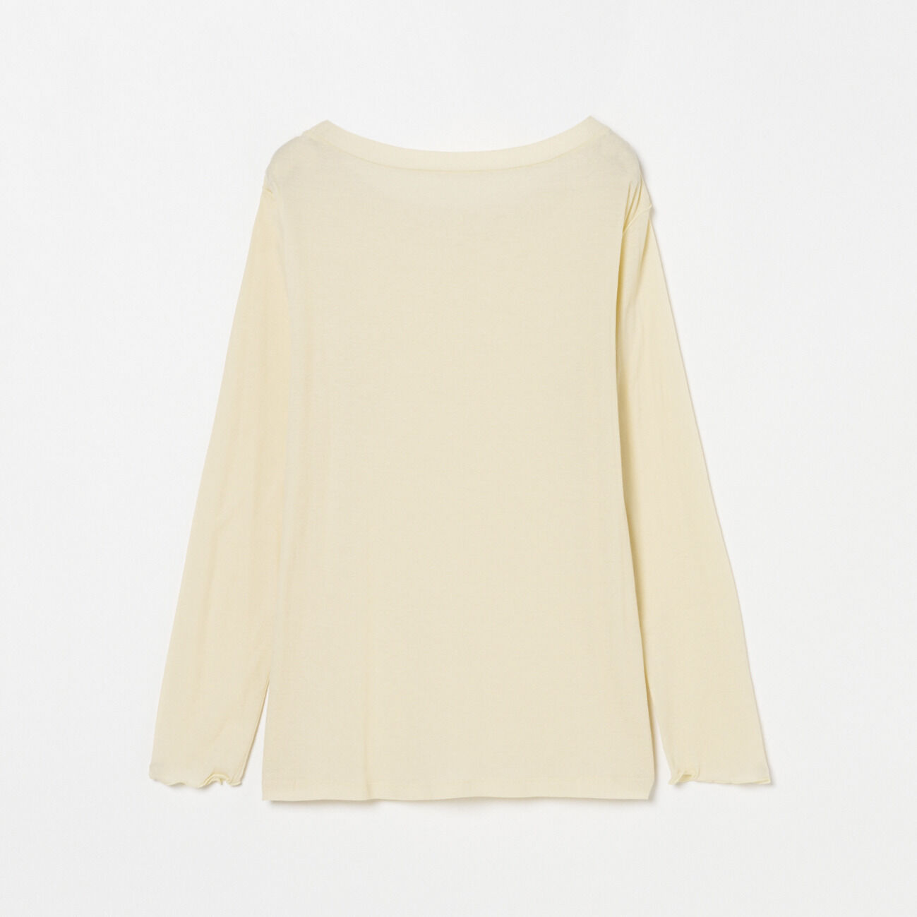 HELIOPOLE「HELIOPOLE 【smooth skin series】wide crew neck」|Tシャツ・カットソー|