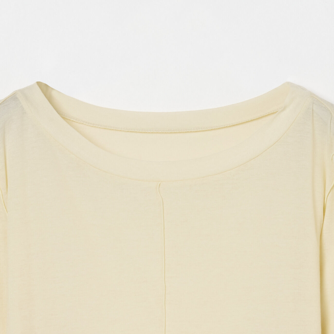 HELIOPOLE「HELIOPOLE 【smooth skin series】wide crew neck」|Tシャツ・カットソー|