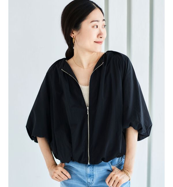 le.coeur blanc「《手洗い可能》シャイニーシャギーニットベスト」|ベスト・ジレ|