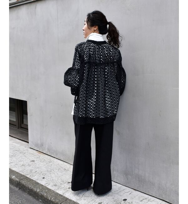 le.coeur blanc「《手洗い可能》TORRAZZO DONNA 別注レースブラウス」|シャツ・ブラウス|