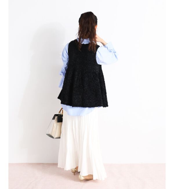  「TORRAZZO DONNA別注バタフライヤーンベスト」|ベスト・ジレ|