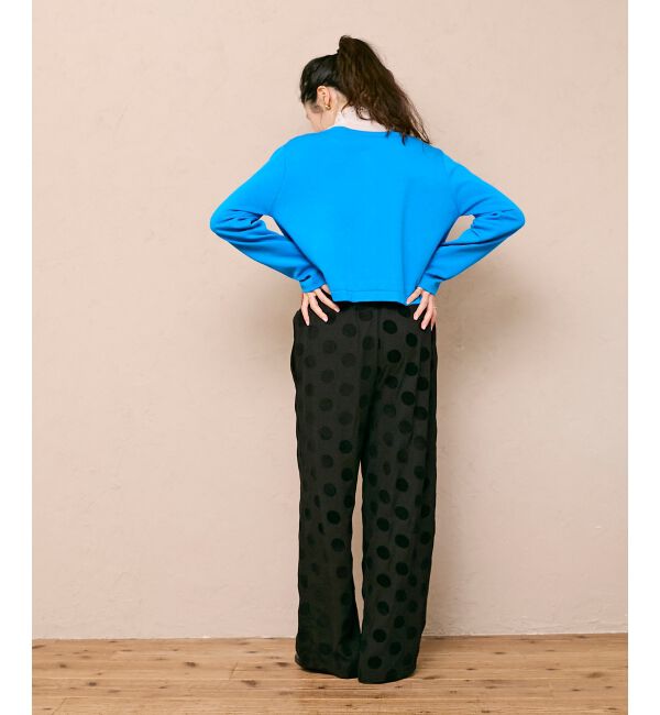  「《WEB限定アイテム》メタルボタンコンパクトカーディガン」|カーディガン|