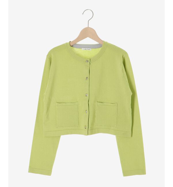  「《WEB限定アイテム》メタルボタンコンパクトカーディガン」|カーディガン|