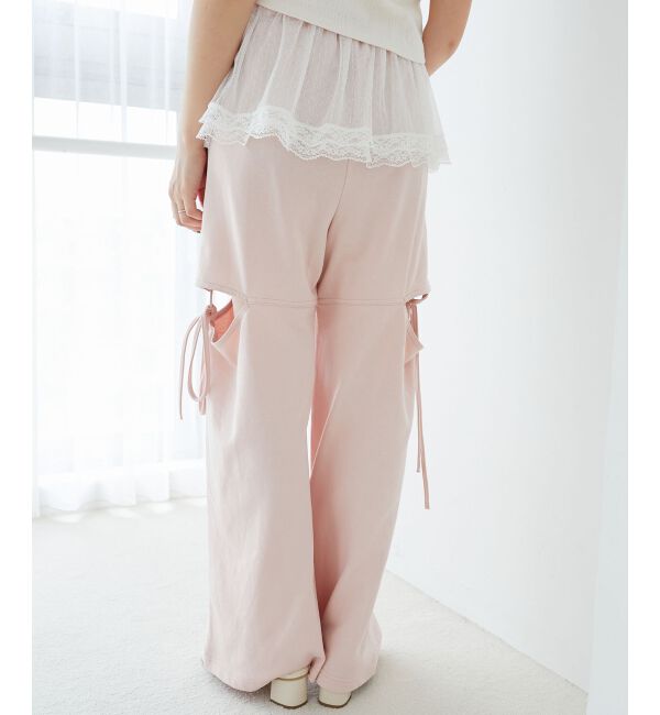  「スリットビジュースウェットパンツ」|その他|