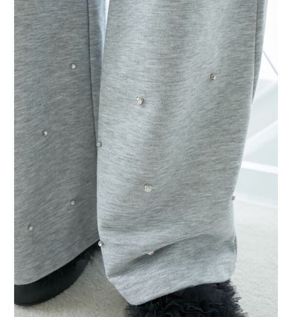  「スリットビジュースウェットパンツ」|その他|