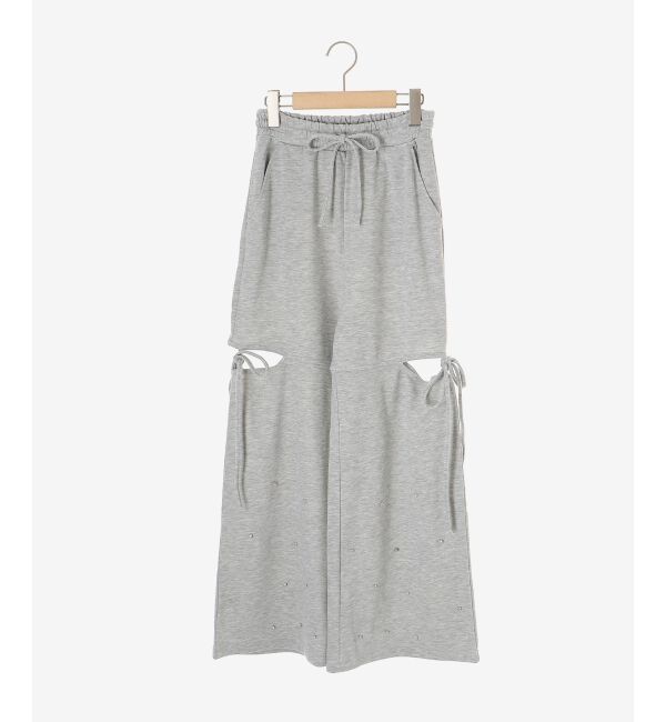  「スリットビジュースウェットパンツ」|その他|