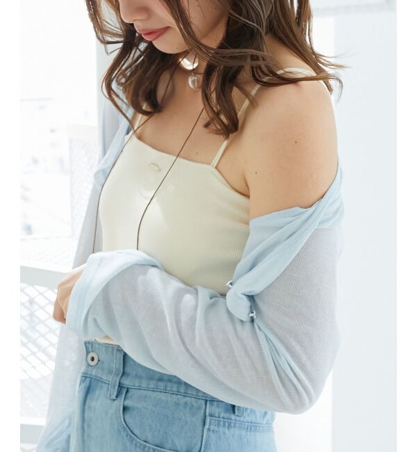  「◎カップ付きキャミ」|キャミソール|