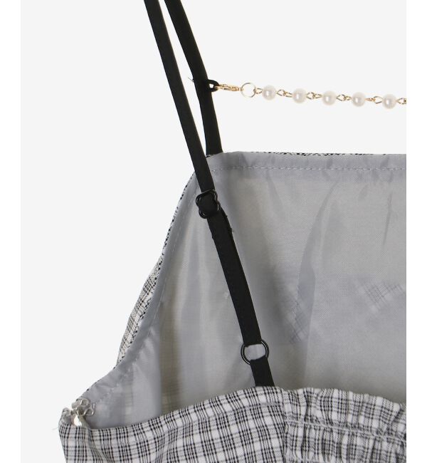  「シャギーカーデセットキャミワンピース」|ワンピース|