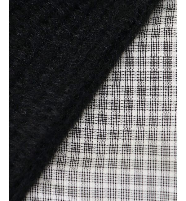  「シャギーカーデセットキャミワンピース」|ワンピース|