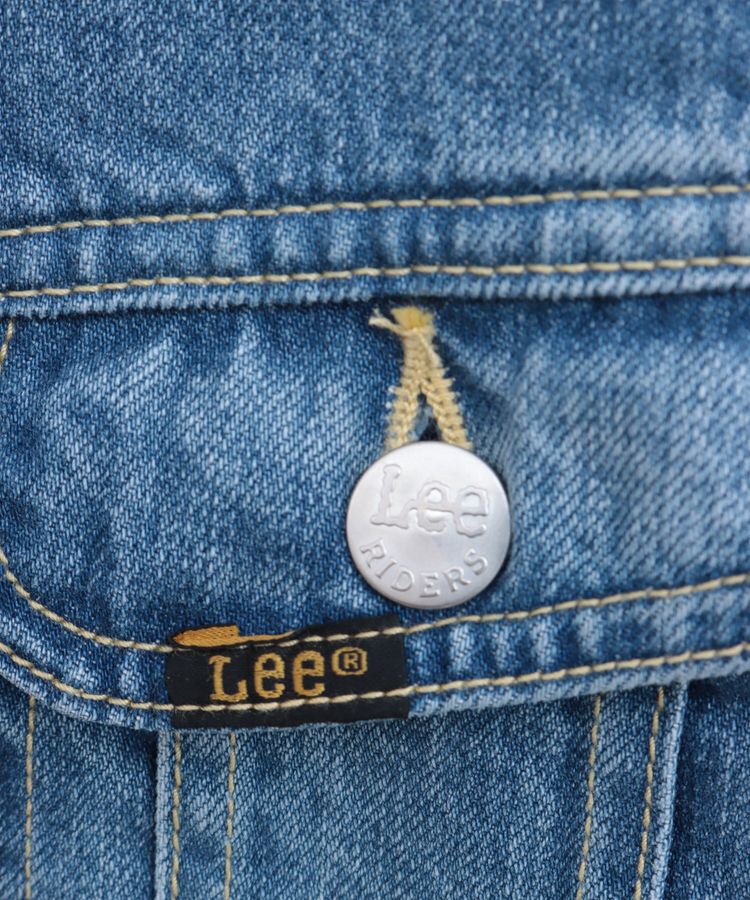 earth music&ecology「Lee &times; e.m.a.e. ライダース ノーカラージャケット」|テーラードジャケット|