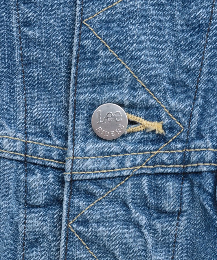 earth music&ecology「Lee &times; e.m.a.e. ライダース ノーカラージャケット」|テーラードジャケット|