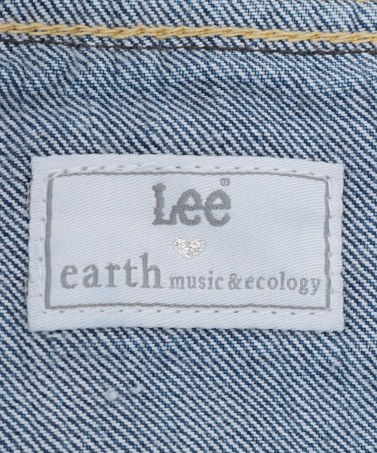 earth music&ecology「Lee &times; e.m.a.e. ライダース ノーカラージャケット」|テーラードジャケット|