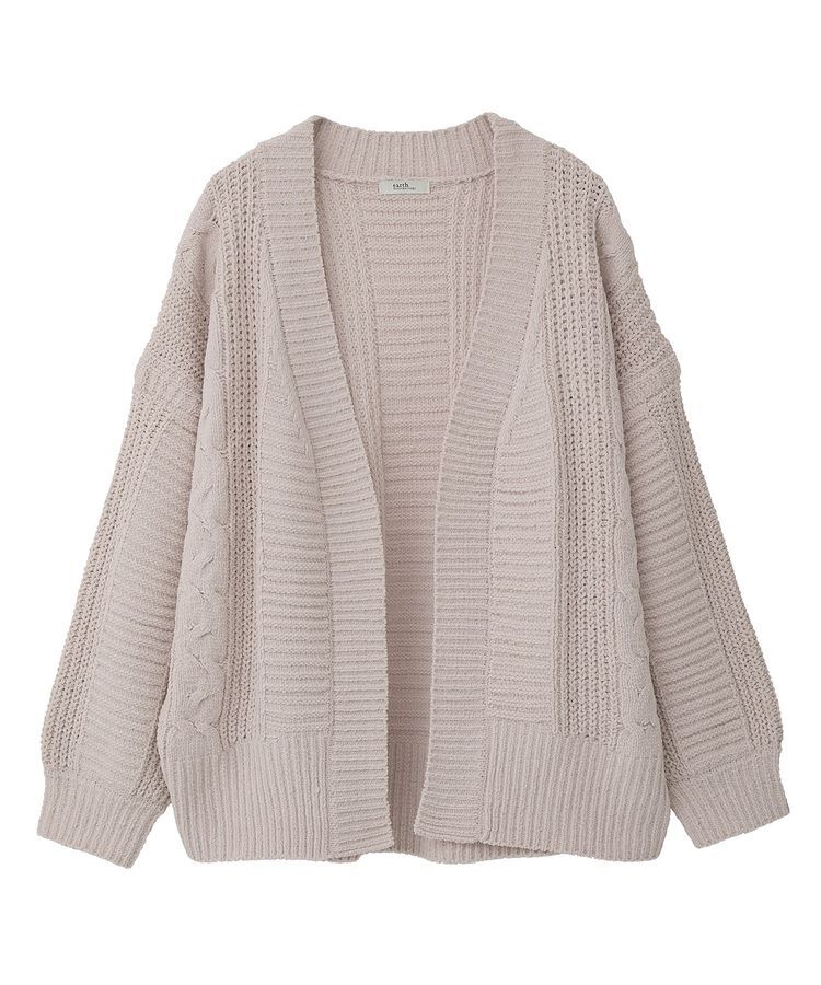 earth music&ecology「マットモールカーディガン」|カーディガン|