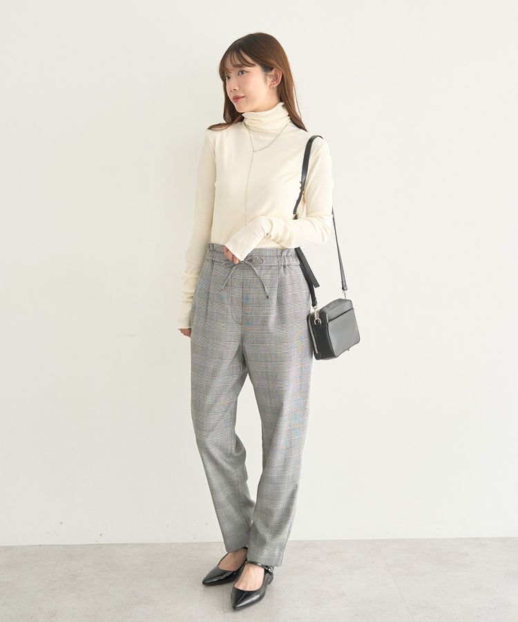 earth music&ecology「リブタートルネックプルオーバー」|Tシャツ・カットソー|