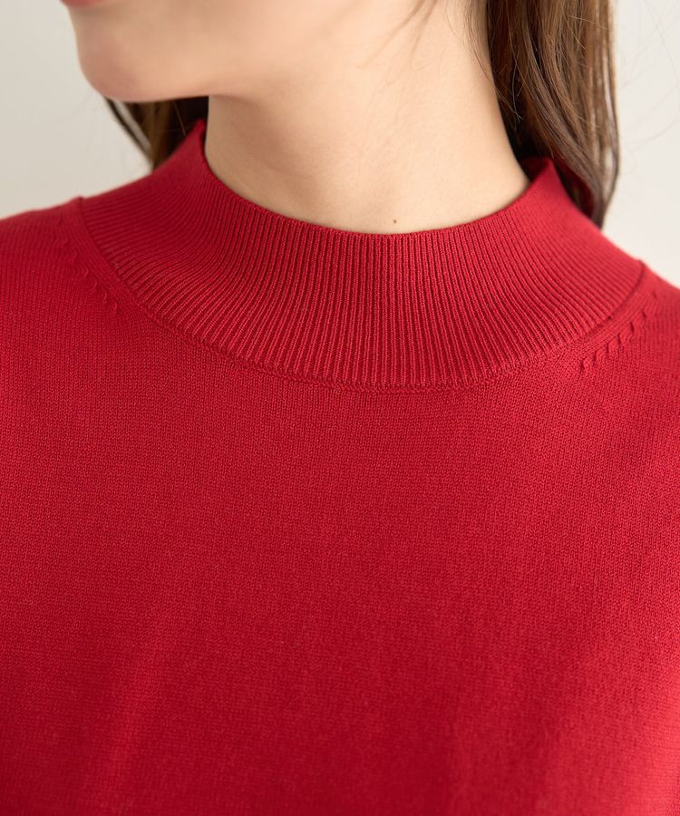 earth music&ecology「選べる丈ハイネックニット」|ニット・セーター|