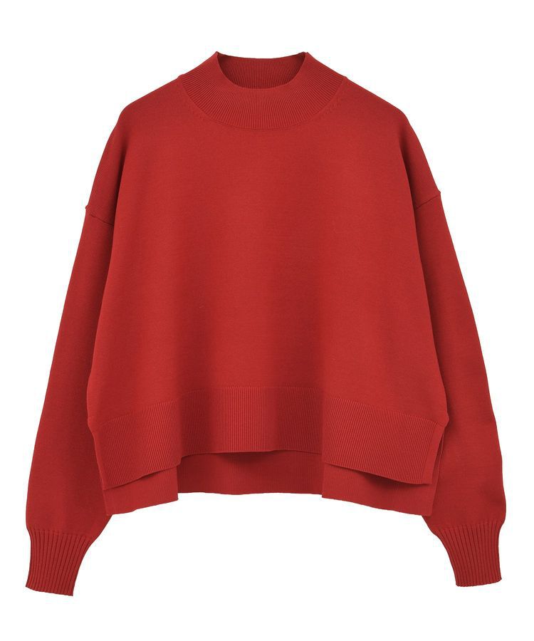 earth music&ecology「選べる丈ハイネックニット」|ニット・セーター|