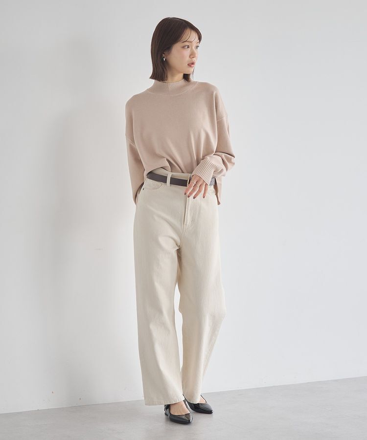 earth music&ecology「選べる丈ハイネックニット」|ニット・セーター|