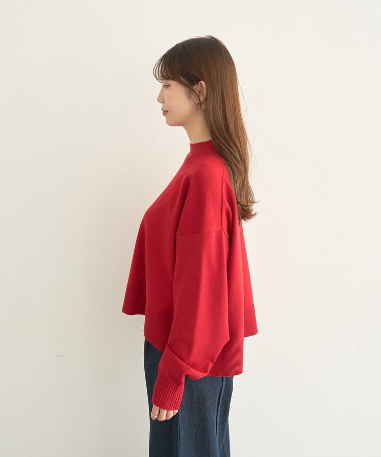 earth music&ecology「選べる丈ハイネックニット」|ニット・セーター|