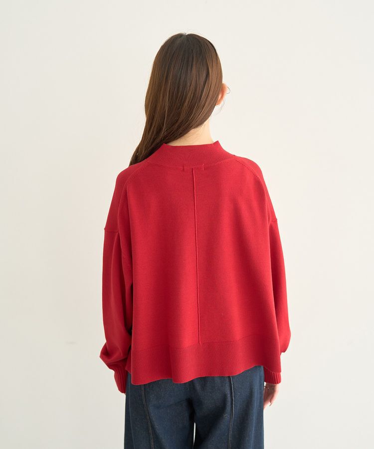 earth music&ecology「選べる丈ハイネックニット」|ニット・セーター|