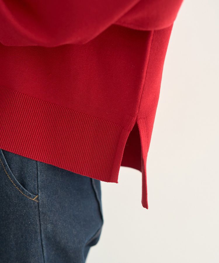 earth music&ecology「選べる丈ハイネックニット」|ニット・セーター|