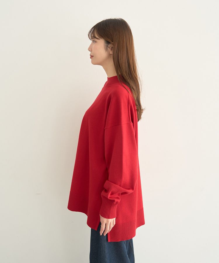 earth music&ecology「選べる丈ハイネックニット」|ニット・セーター|