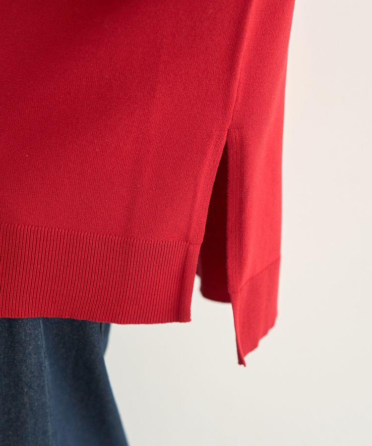 earth music&ecology「選べる丈ハイネックニット」|ニット・セーター|