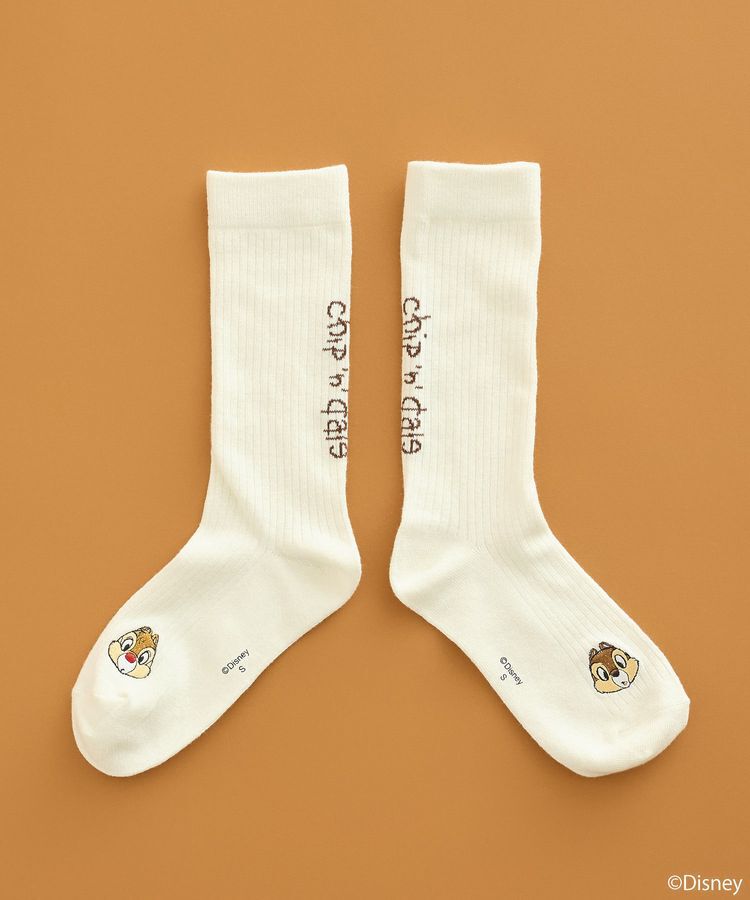 earth music&ecology「Disney/アソート刺繍入り靴下」|その他|Brown