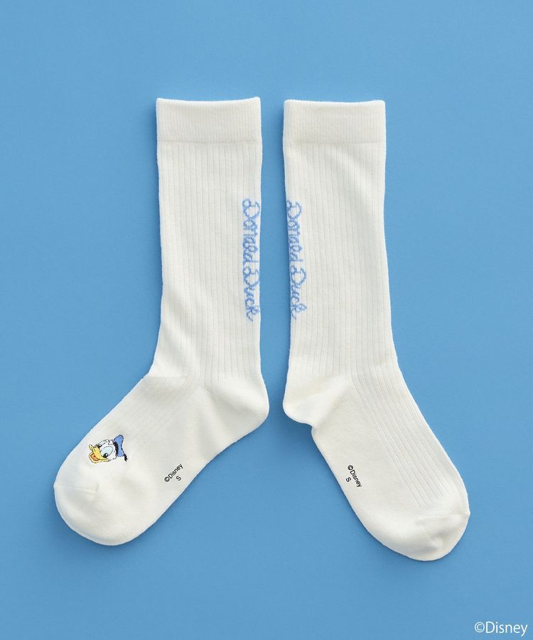 earth music&ecology「Disney/アソート刺繍入り靴下」|その他|Light Blue