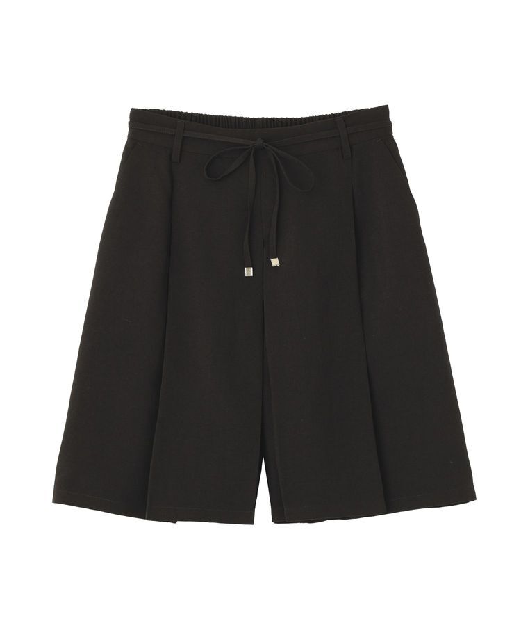 earth music&ecology「【セットアップ対応】ウエストリボンバミューダパンツ」|その他|Black