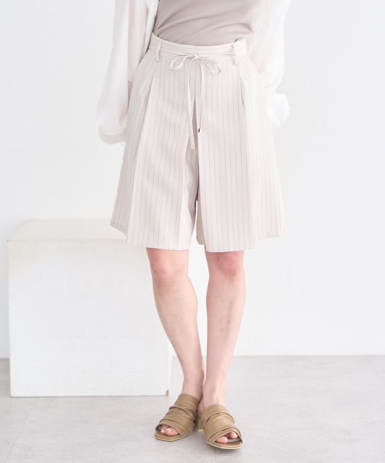 earth music&ecology「【セットアップ対応】ウエストリボンバミューダパンツ」|その他|