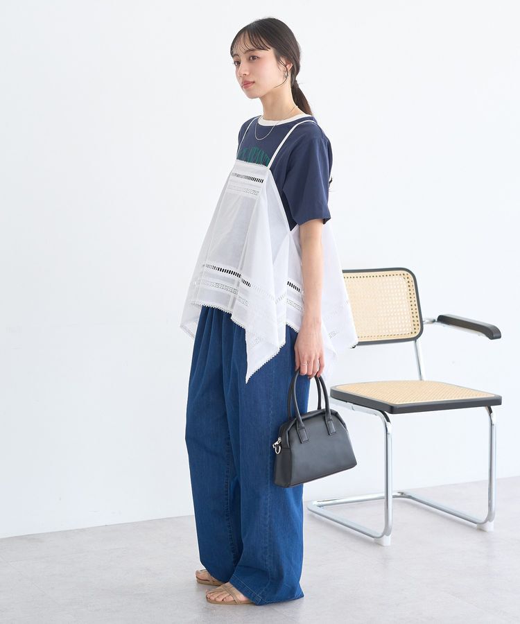 earth music&ecology「【接触冷感】アソートリンガーTシャツ」|Tシャツ・カットソー|