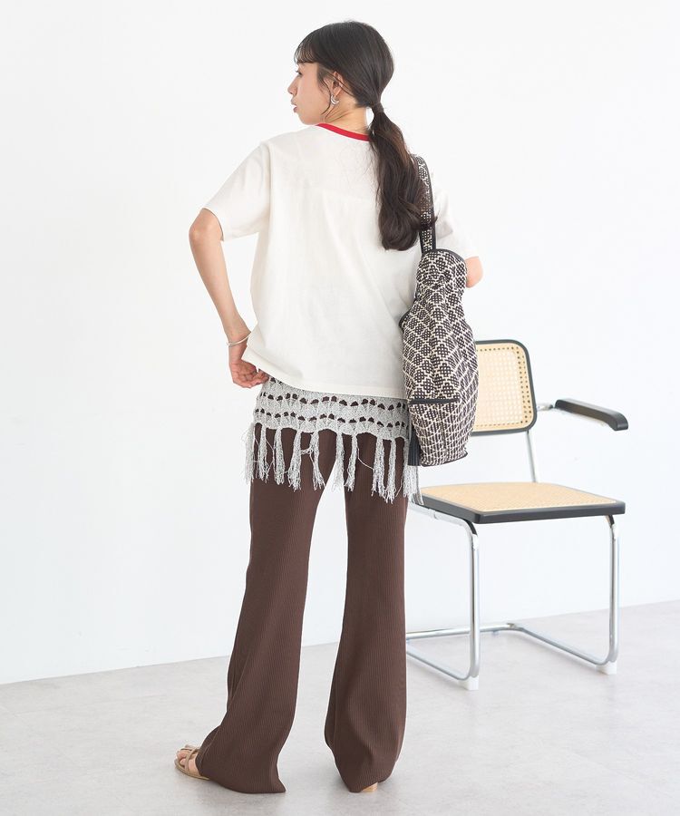 earth music&ecology「【接触冷感】アソートリンガーTシャツ」|Tシャツ・カットソー|