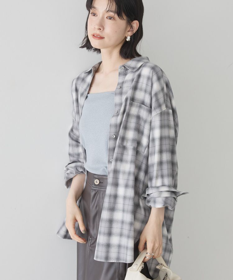 AMERICAN HOLIC「ビエラ起毛チェックシャツ」|シャツ・ブラウス|
