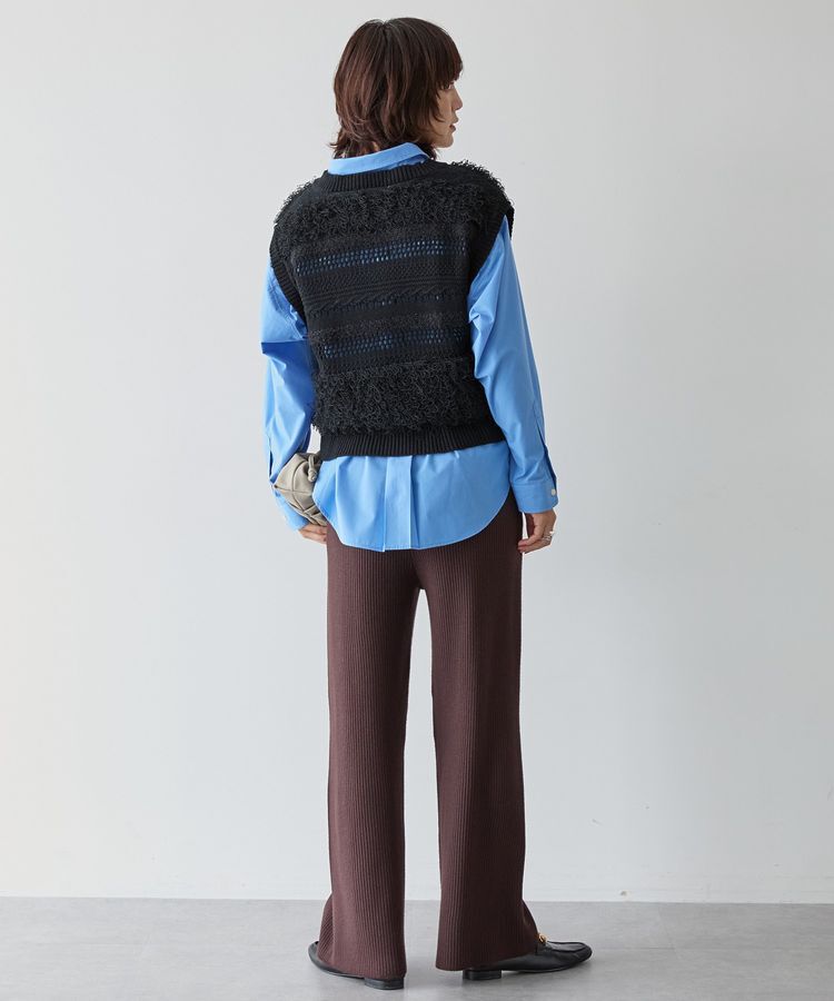 AMERICAN HOLIC「ループミックスニットベスト」|ベスト・ジレ|