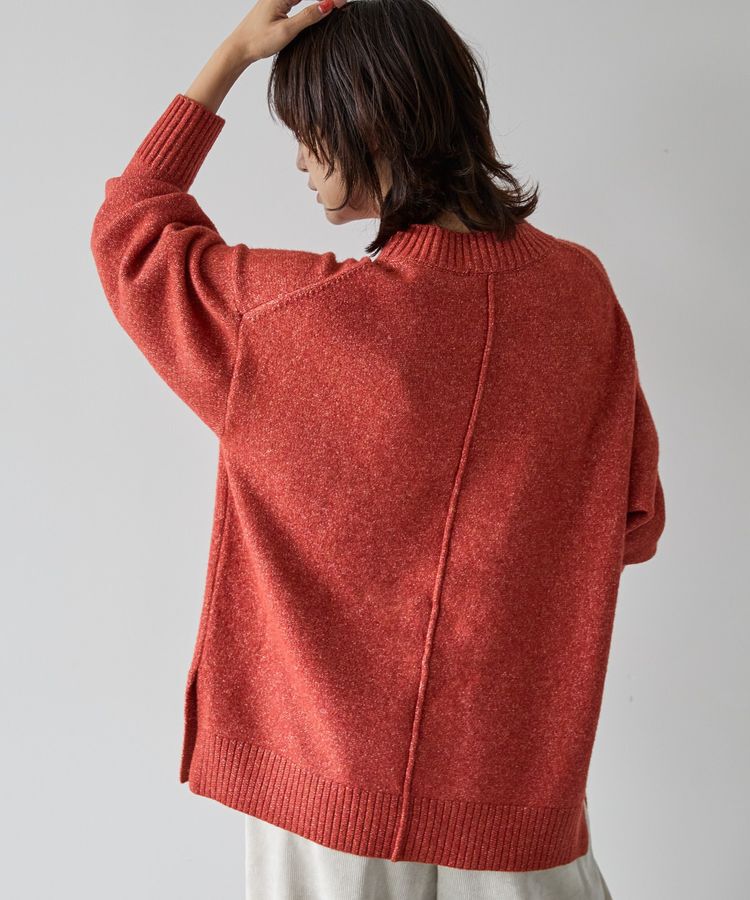 AMERICAN HOLIC「サイドスリットハイネックニットプルオーバー」|ニット・セーター|