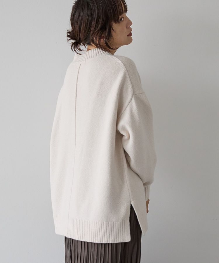 AMERICAN HOLIC「サイドスリットハイネックニットプルオーバー」|ニット・セーター|