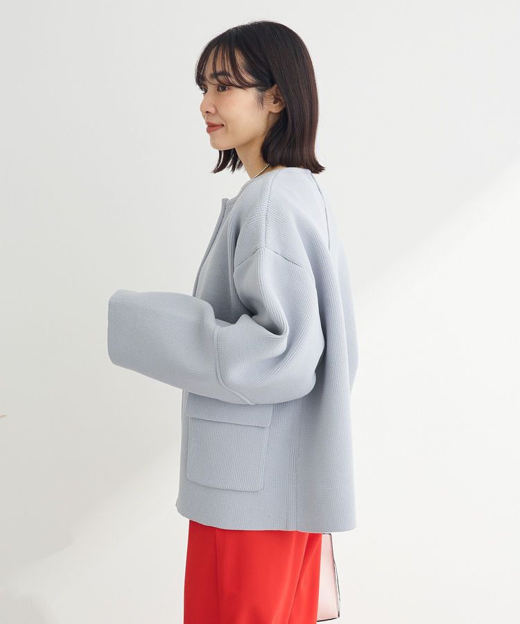 Green Parks「・swing by W-ZIPニットカーディガン」|カーディガン|