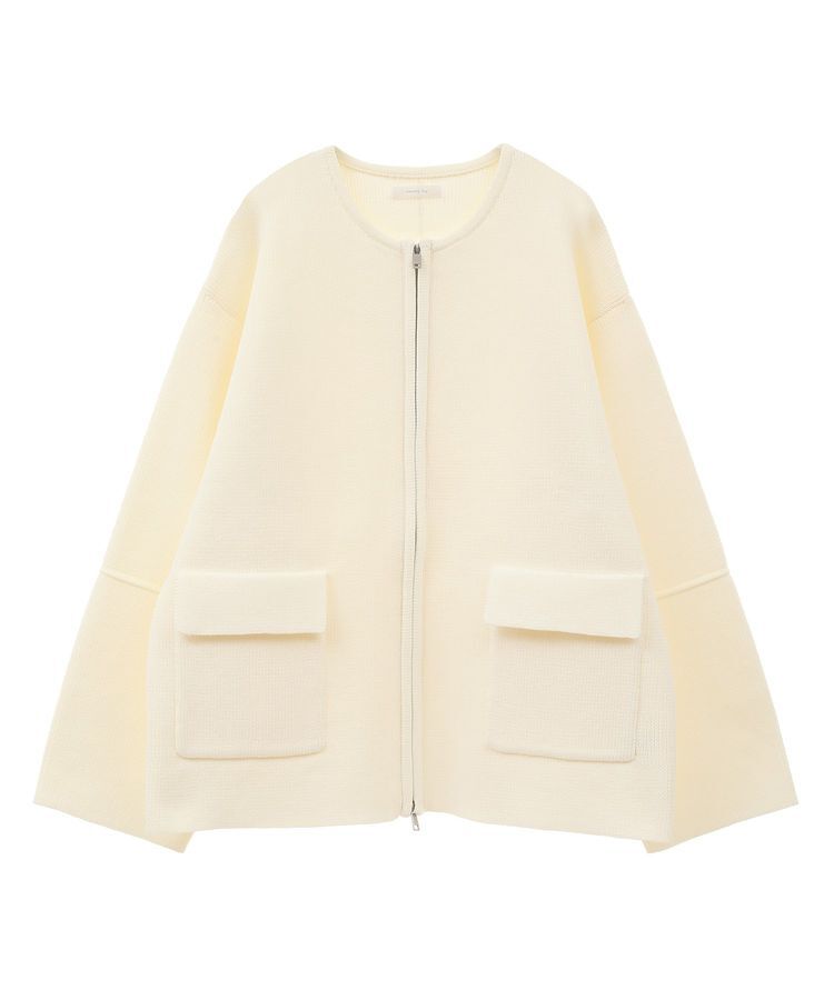 Green Parks「・swing by W-ZIPニットカーディガン」|カーディガン|