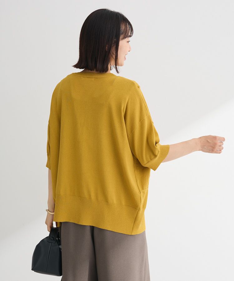 Green Parks「刺繍コードVネックカーディガン」|カーディガン|