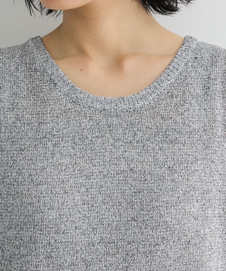 Green Parks「前後2way ミックスカラーノースリーブニット」|ベスト・ジレ|