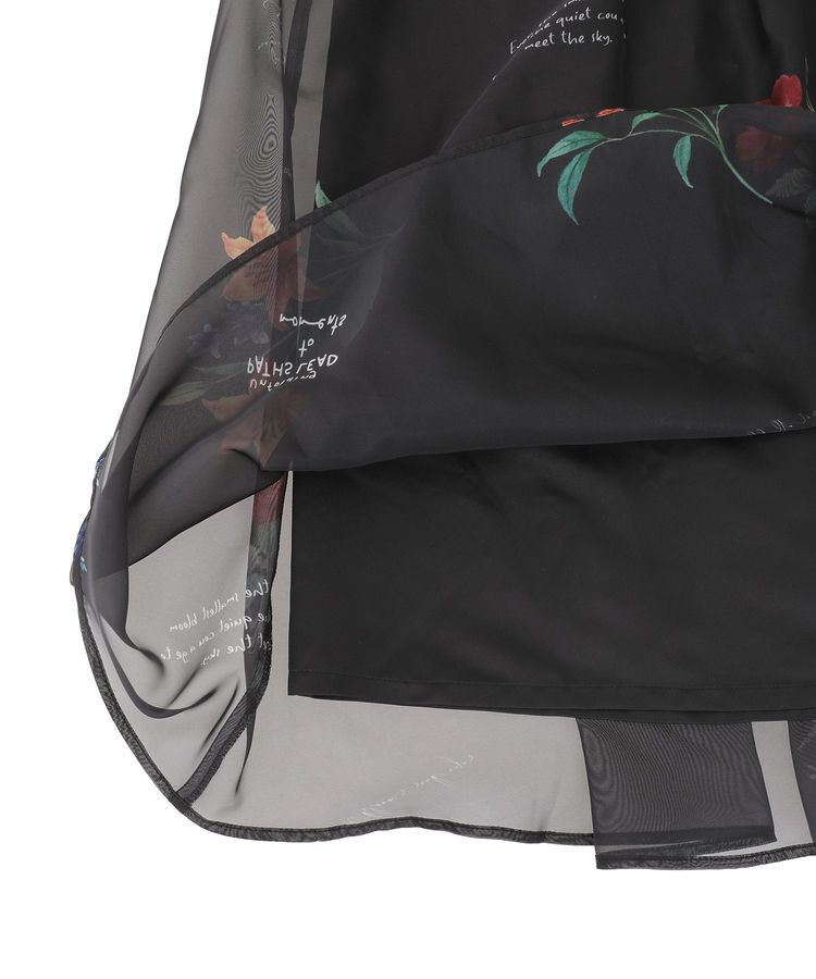 Green Parks「・SUGAR SPOON フラワーptシアーフレアスカート」|フレア|