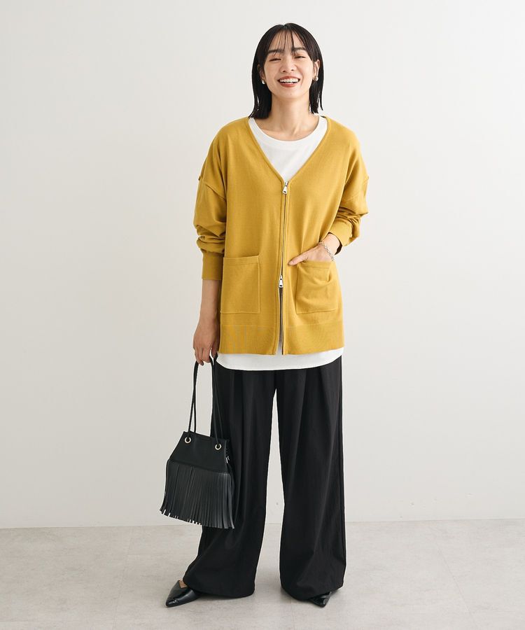 Green Parks「【WEB限定】裾ラウンドホワイトインナー」|インナー|