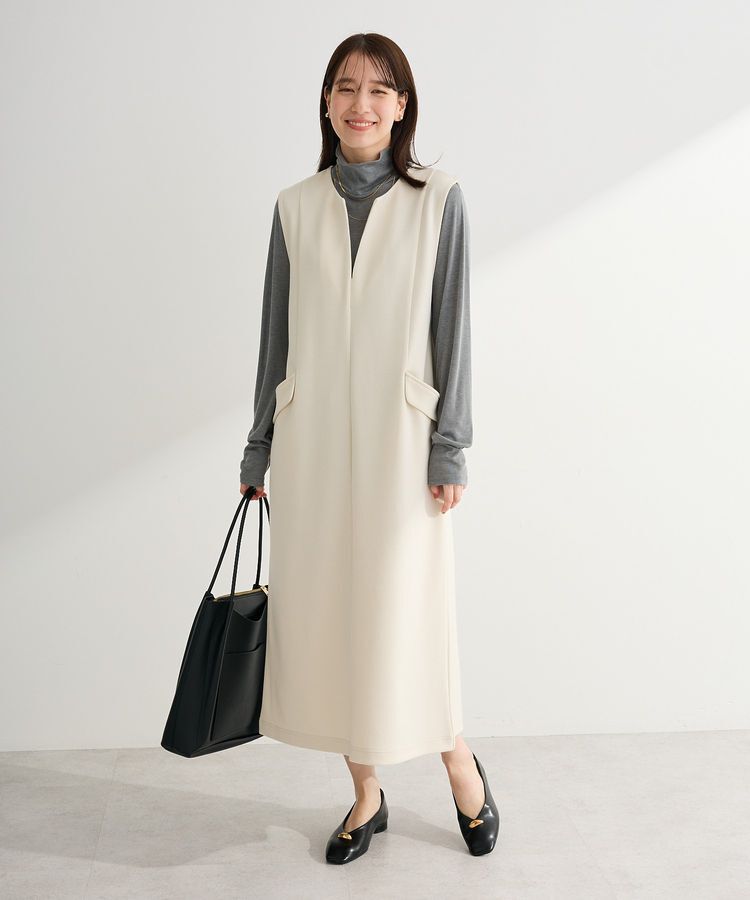 Green Parks「シアーリブタートルプルオーバー」|インナー|