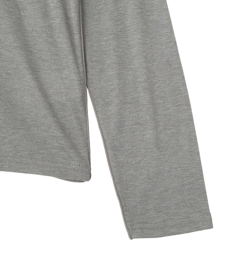 Green Parks「シアーリブタートルプルオーバー」|インナー|