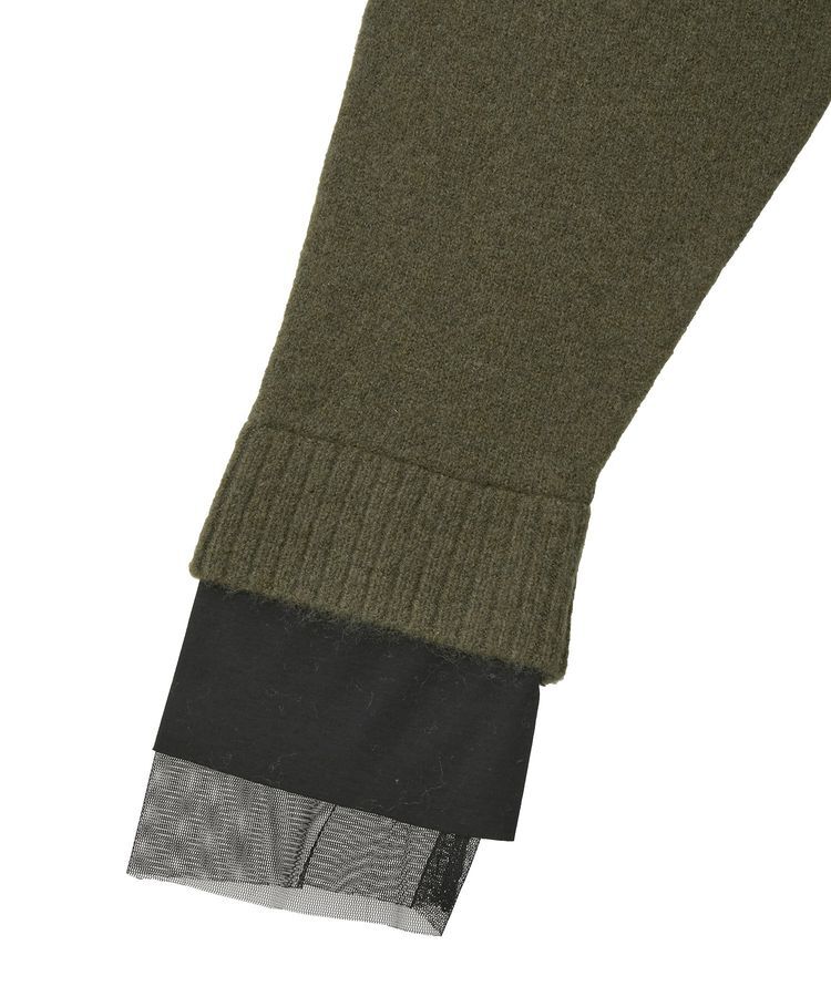 Editt by YECCA VECCA「袖レイヤードソフトニット」|ニット・セーター|