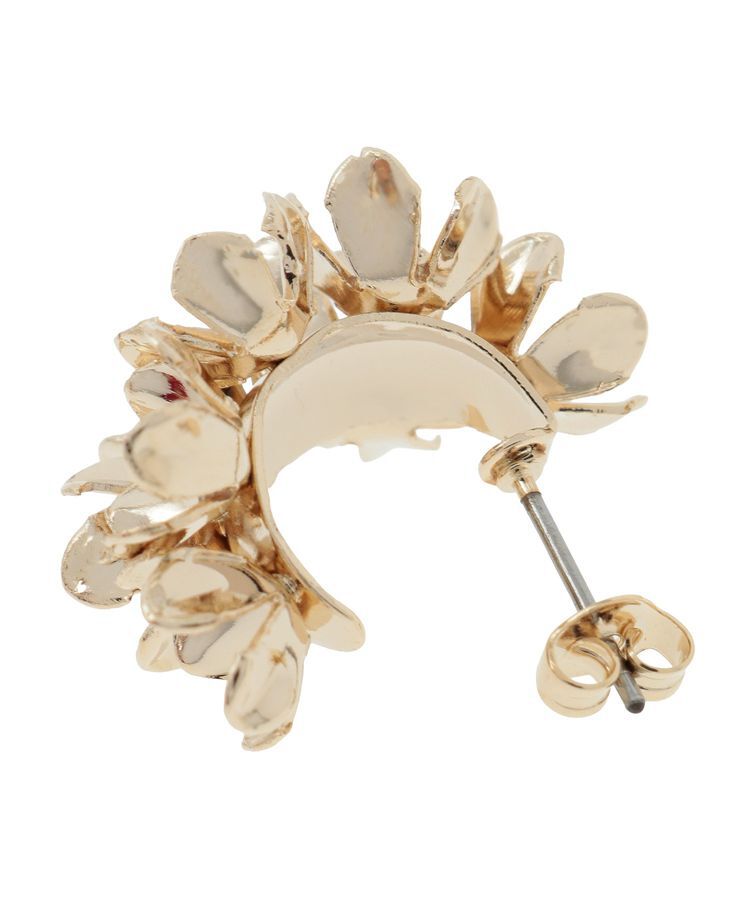 YECCA VECCA「メタルフラワーブーケピアス」|ピアス|